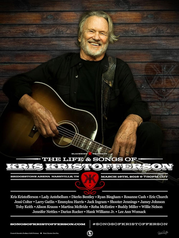 Kris Kristofferson Documentary: A Musical Legacy Explored Movie Poster | Film Wall Art Print