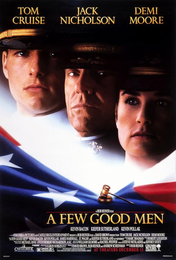 A Few Good Men Movie Poster - Classic Legal Drama Movie Poster | Film Wall Art Print