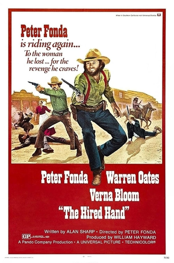 Hired Hand (1971) - Drama Western Movie Poster Movie Poster | Film Wall Art Print