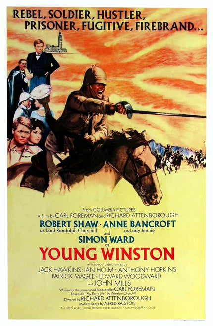 Young Winston (1972) | Directed by Jonathan Miller Movie Poster | Film Wall Art Print