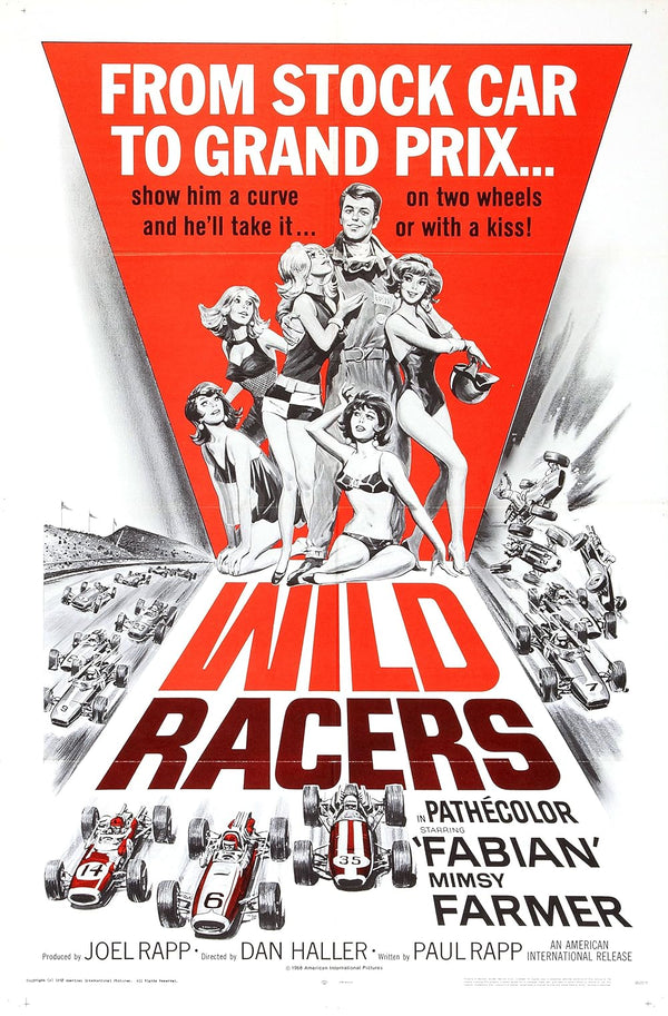 Wild Racers (1968) - Action & Drama Movie Poster Movie Poster | Film Wall Art Print