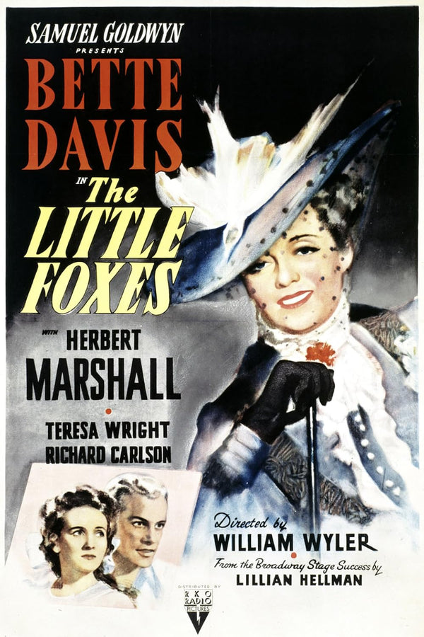 Little Foxes (1941) - Timeless Drama & Romance Classic Movie Poster | Film Wall Art Print