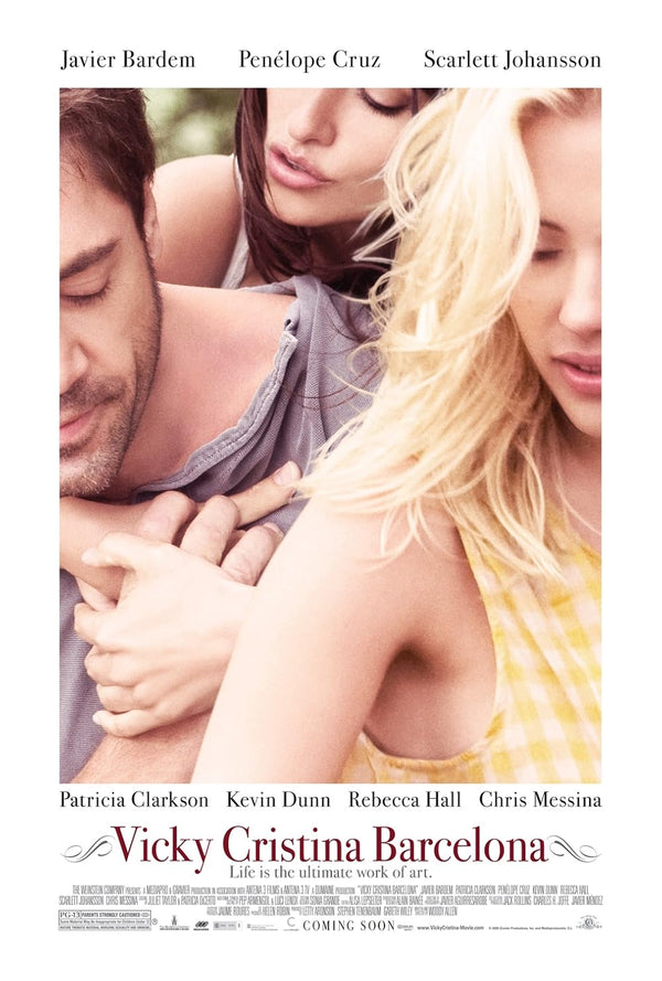 Vicky Cristina Barcelona (2008) - Romantic Comedy Drama Movie Movie Poster | Film Wall Art Print