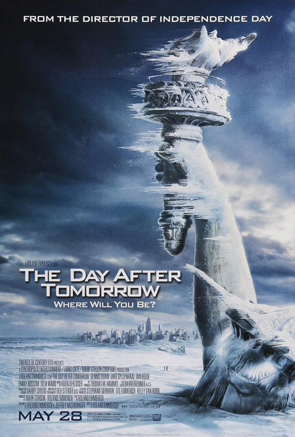 The Day After Tomorrow Movie Poster - Climate Disaster Thriller Movie Poster | Film Wall Art Print