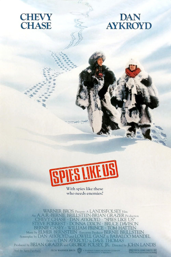 Spies Like Us (1985) – Classic Adventure Comedy Movie Poster Movie Poster | Film Wall Art Print
