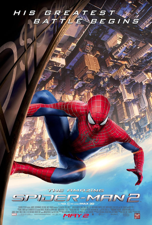 Amazing Spider-Man 2 (2014) - Action, Adventure, Sci-Fi Movie Poster Movie Poster | Film Wall Art Print