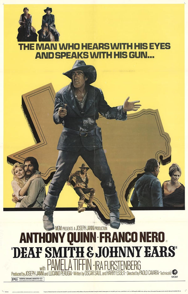 Deaf Smith and Johnny Ears (1973) – Drama Western Movie Poster Movie Poster | Film Wall Art Print
