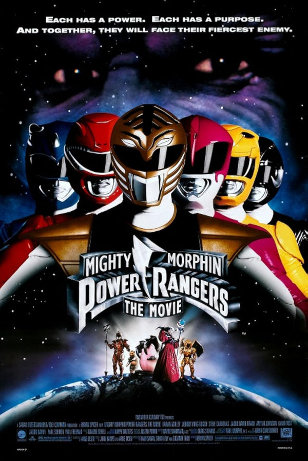 Mighty Morphin Power Rangers: The Movie Poster Movie Poster | Film Wall Art Print