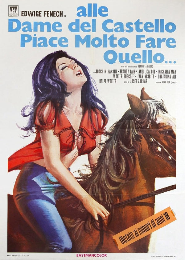 Brazen Women of Balzac (1969) - A Hilarious Comedy Classic Movie Poster | Film Wall Art Print