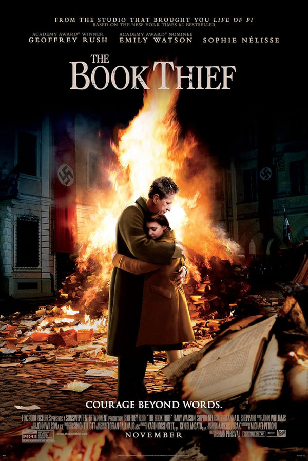 The Book Thief (2013) - Drama, War Movie Poster Movie Poster | Film Wall Art Print