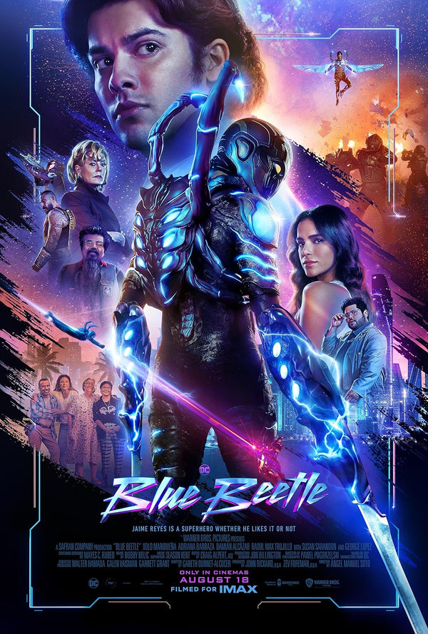Blue Beetle 2023 Movie Poster – Animation, Action, Adventure Movie Poster | Film Wall Art Print