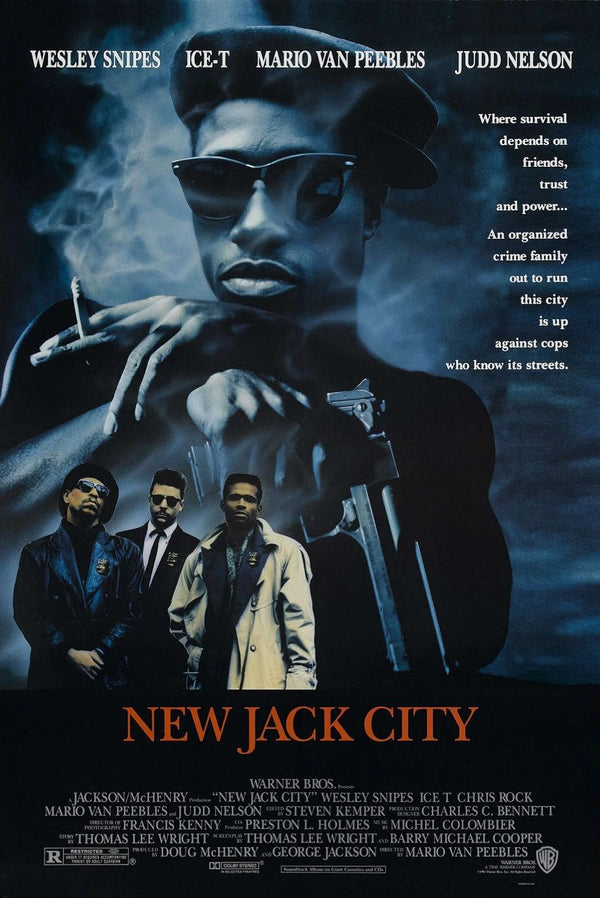 New Jack City Movie Poster - Classic 90s Crime Drama Film Art Movie Poster | Film Wall Art Print