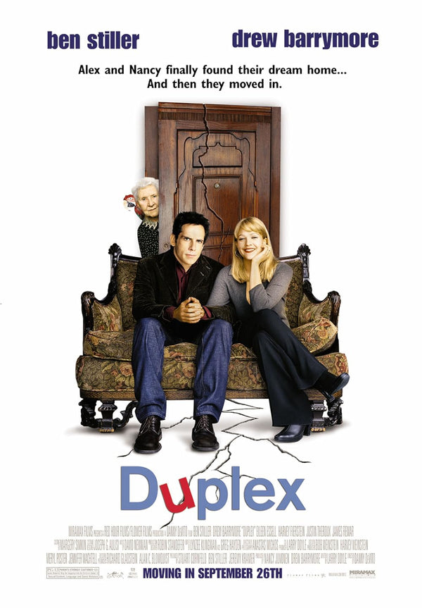 Duplex (2003) - Hilarious Comedy Movie Poster | Watch Online Movie Poster | Film Wall Art Print