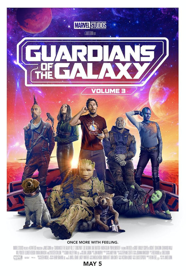 Guardians of the Galaxy 3 (2023) Action Adventure Comedy Poster Movie Poster | Film Wall Art Print