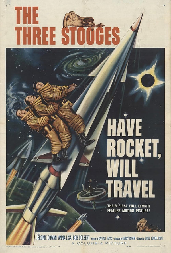 Have Rocket Will Travel (1959) Movie Poster Movie Poster | Film Wall Art Print