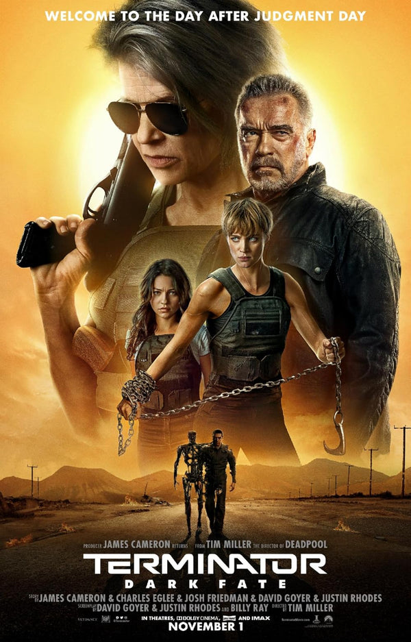 Terminator: Dark Fate Movie Poster - Official Artwork & Design Movie Poster | Film Wall Art Print