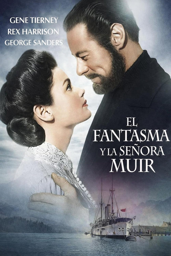 The Ghost and Mrs. Muir (1947) - Timeless Comedy-Drama-Fantasy Classic Movie Poster | Film Wall Art Print