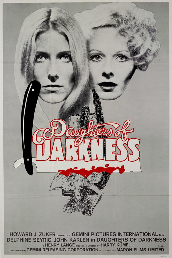Daughters of Darkness (1971) Horror Poster – Vintage Movie Art Movie Poster | Film Wall Art Print