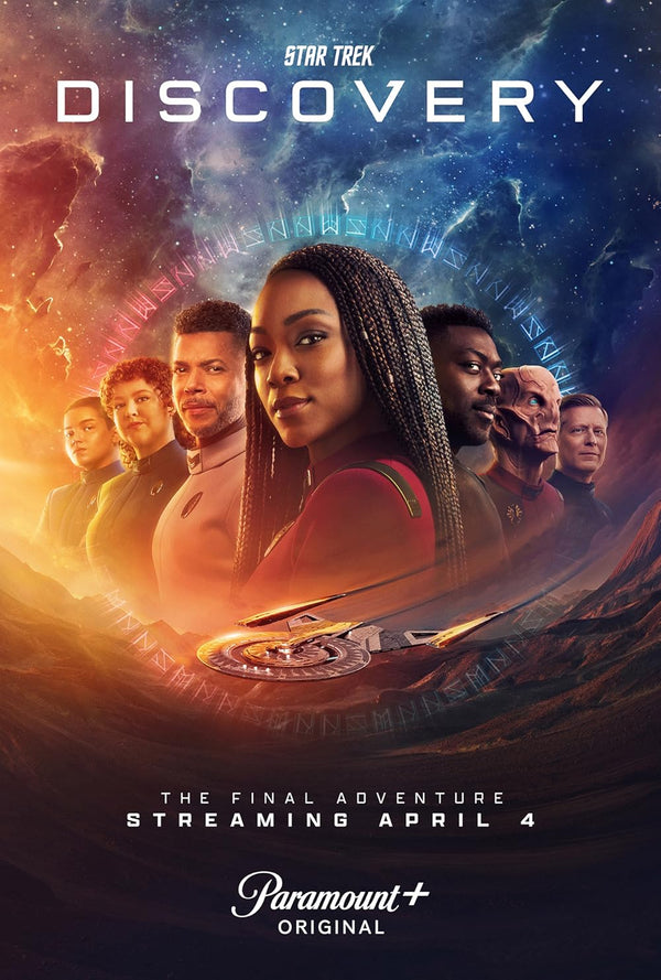 Star Trek: Discovery – Action-Packed Sci-Fi Adventure Movie Poster | Film Wall Art Print