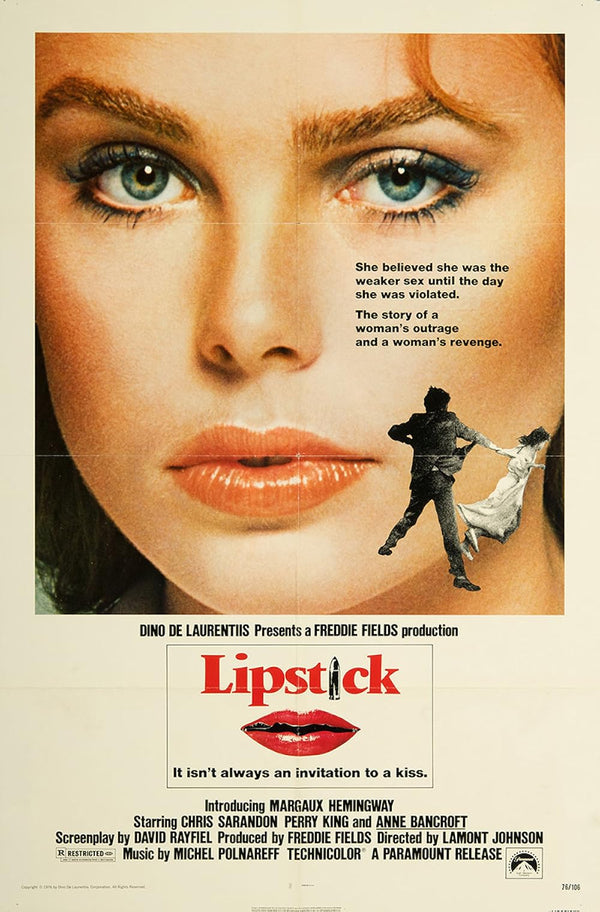 Lipstick (1976) Crime, Drama Thriller Movie Poster Movie Poster | Film Wall Art Print