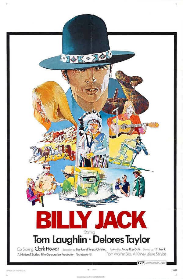 Billy Jack (1971) – Iconic Action Drama Poster | [Your Site] Movie Poster | Film Wall Art Print