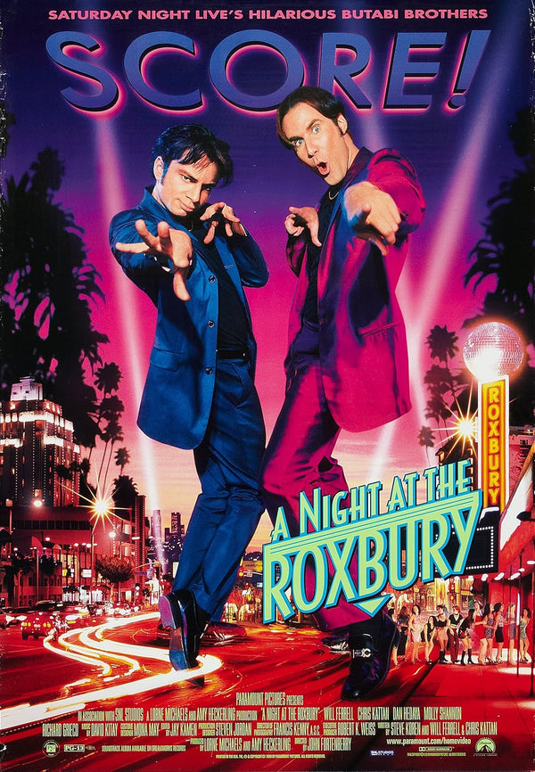 Night at the Roxbury Movie Poster | Iconic 90s Comedy Film Art Movie Poster | Film Wall Art Print