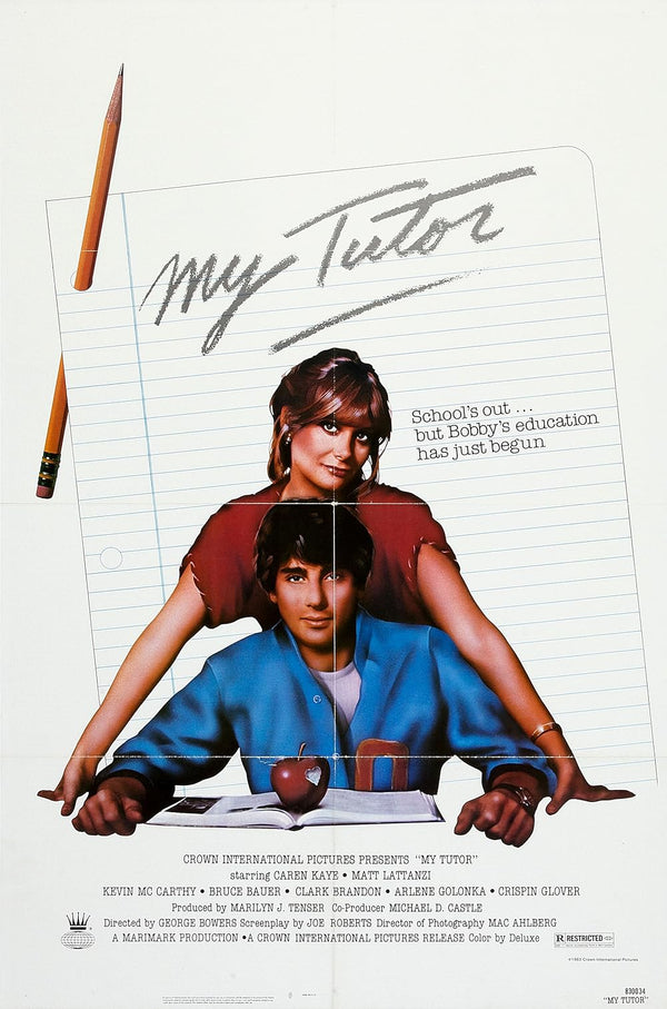 My Tutor (1983) Comedy Movie - Watch Free Online! Movie Poster | Film Wall Art Print