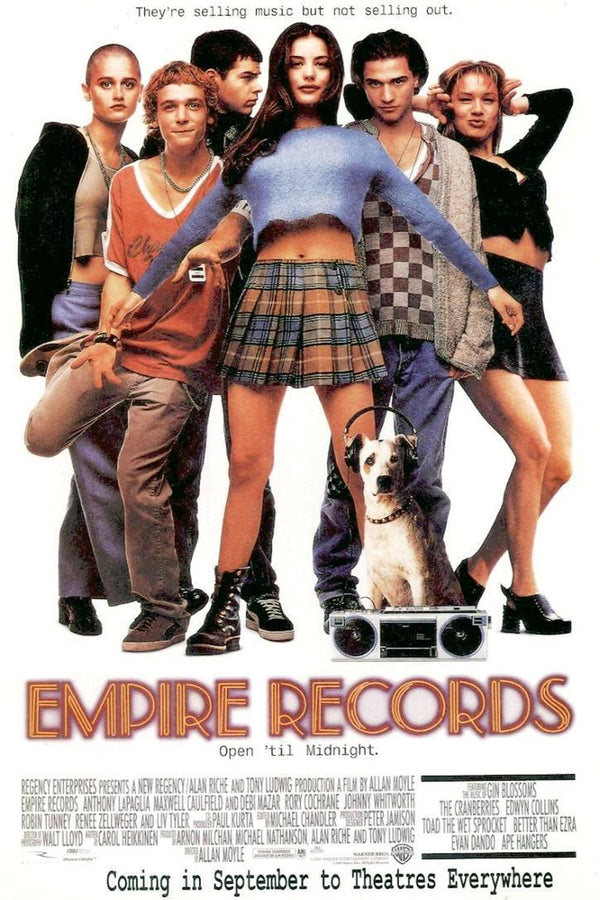 Empire Records Movie Poster - Iconic 90s Cult Classic Film Art Movie Poster | Film Wall Art Print