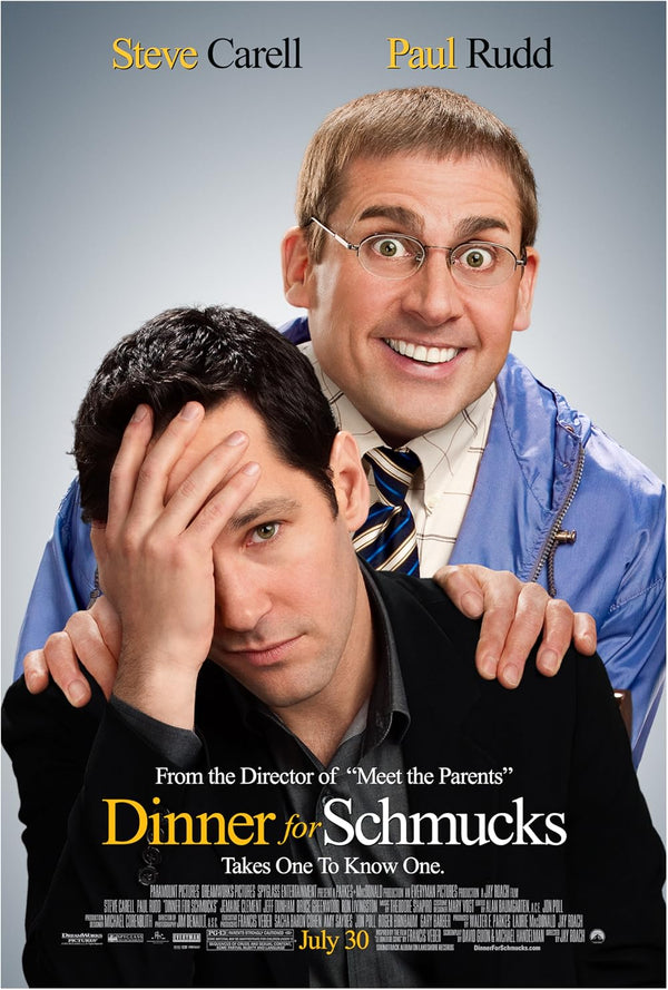 Dinner for Schmucks (2010) Hilarious Comedy Poster Movie Poster | Film Wall Art Print
