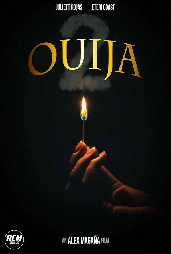 Ouija 2: Spooky Horror Short Film | Unleash Fear Movie Poster | Film Wall Art Print