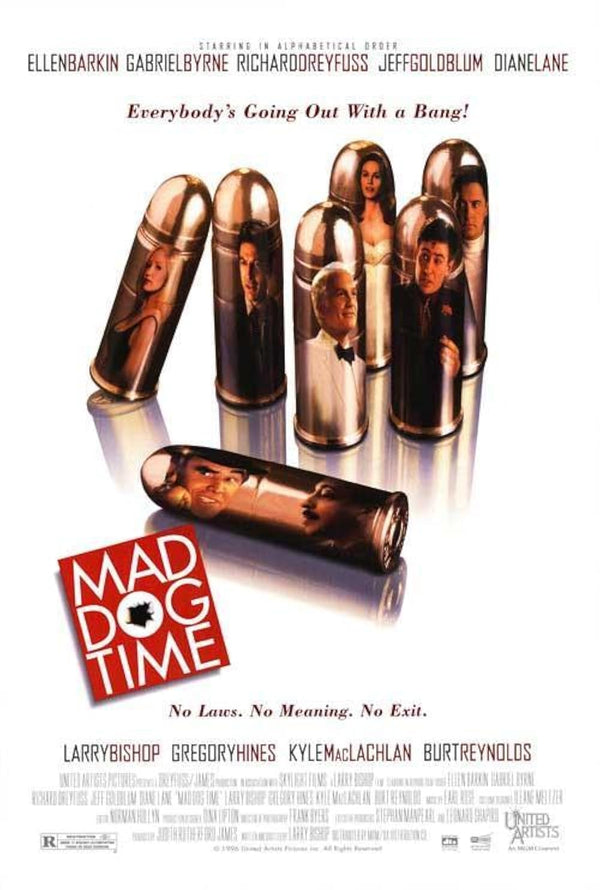 Mad Dog Time (1996) - Hilarious Crime Drama Comedy Movie Poster | Film Wall Art Print