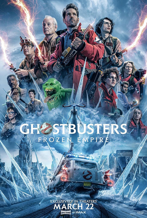 Ghostbusters: Frozen Empire (French) 2024 – Adventure Comedy Fantasy Movie Poster | Film Wall Art Print