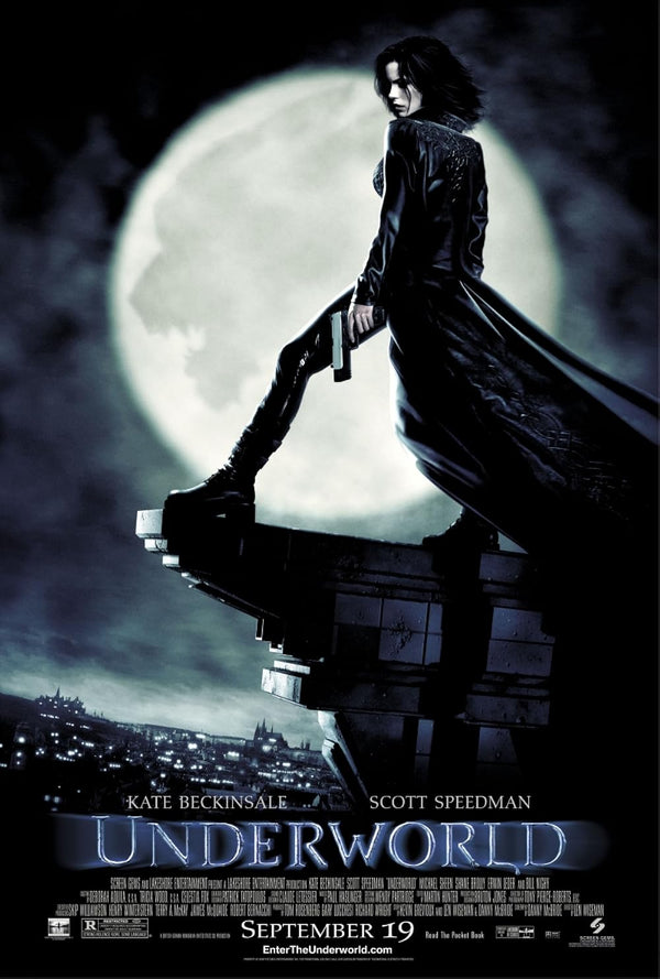 Underworld Movie Poster - Gothic Horror Action Film Art Movie Poster | Film Wall Art Print