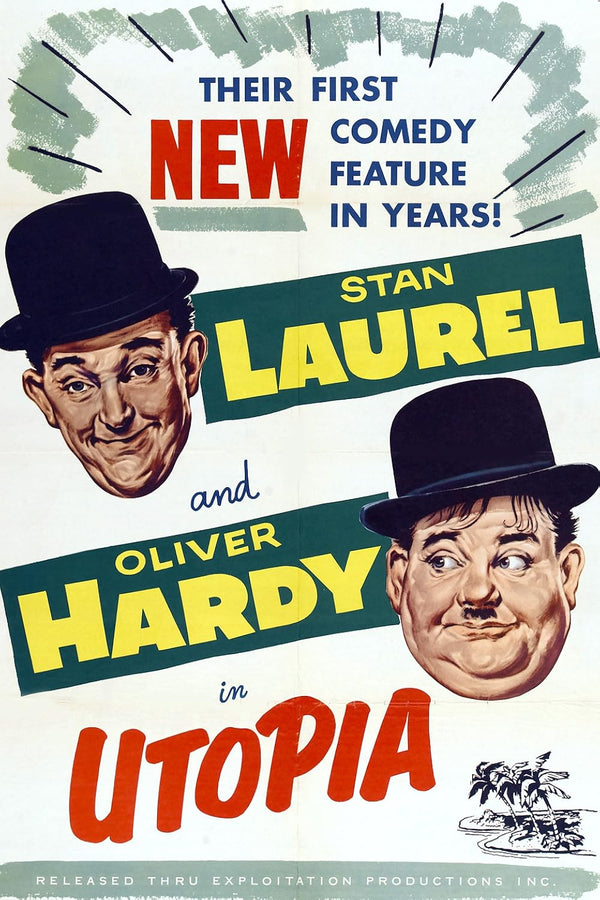 Robinson Crusoeland (1951) Classic Comedy Adventure Movie Poster | Film Wall Art Print