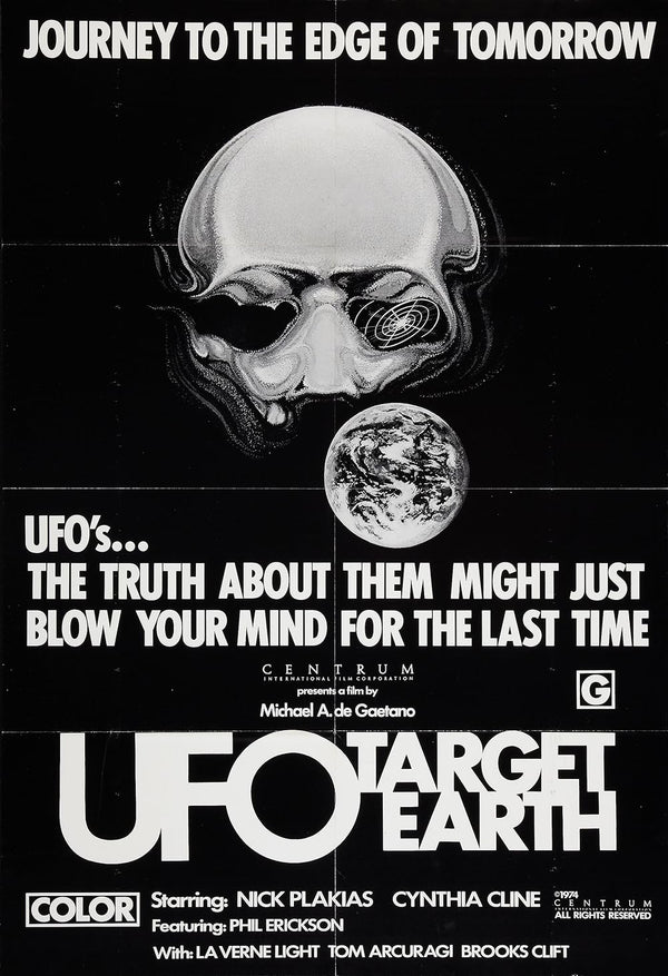 UFO: Target Earth (1974) - Classic Sci-Fi Movie Poster Movie Poster | Film Wall Art Print