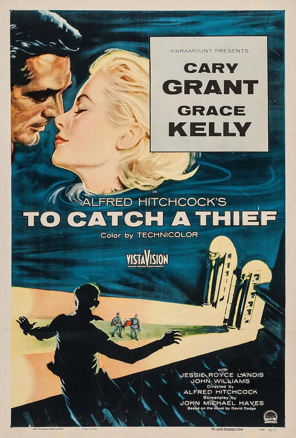 To Catch a Thief (1955) Classic Movie Poster – Drama, Mystery, Romance Movie Poster | Film Wall Art Print