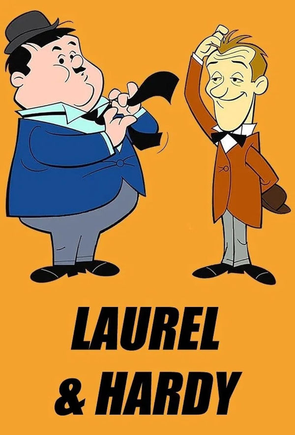Laurel & Hardy: Animated Comedy for the Whole Family | Watch Now Movie Poster | Film Wall Art Print