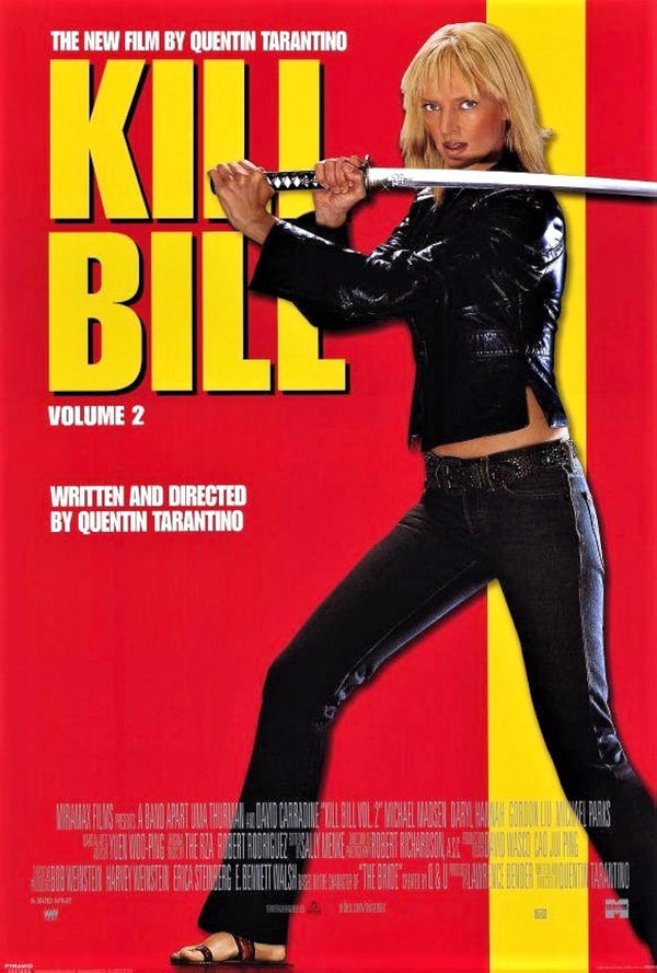 Kill Bill: Vol. 2 (2004) Movie Poster - High Quality Print Movie Poster | Film Wall Art Print