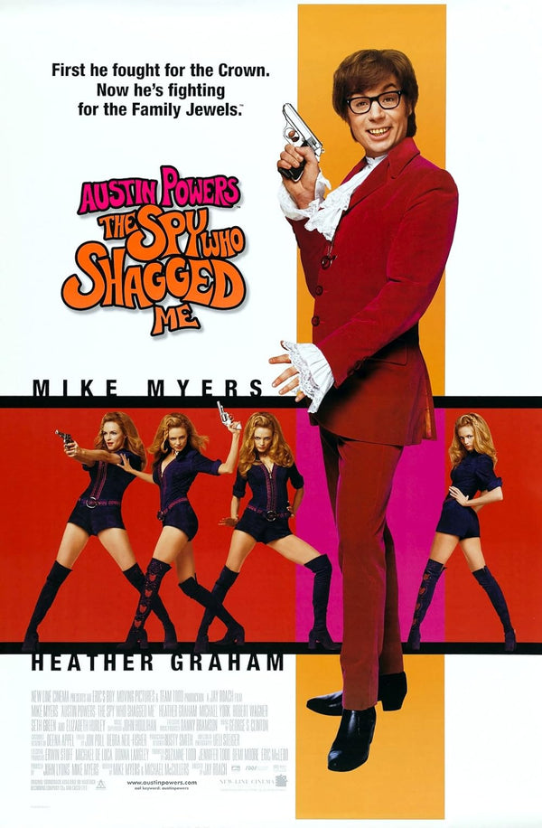 Austin Powers: The Spy Who Shagged Me - Movie Poster Art Movie Poster | Film Wall Art Print