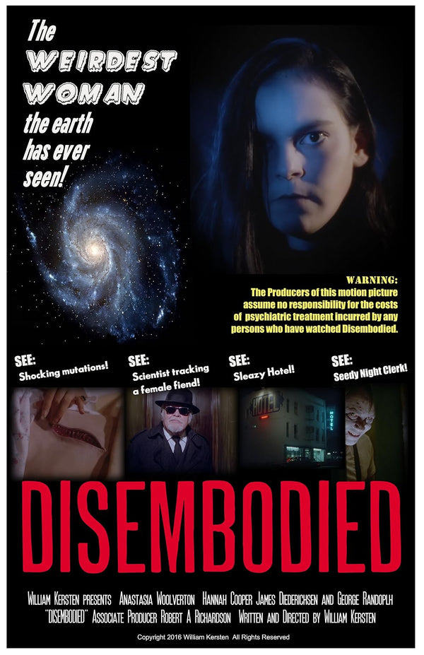 Disembodied: Chilling Horror & Sci-Fi Movie Poster – Unleash Fear Movie Poster | Film Wall Art Print
