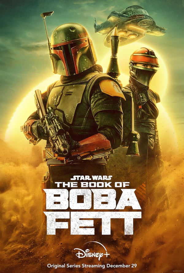 Book of Boba Fett: Action-Packed Sci-Fi Adventure Movie Poster | Film Wall Art Print