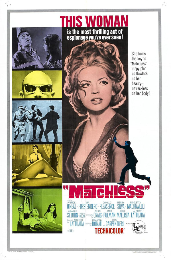 Matchless (1967) - Hilarious Sci-Fi Thriller Movie Poster Movie Poster | Film Wall Art Print
