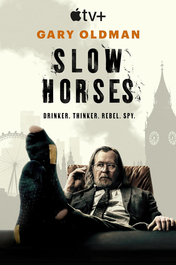 Slow Horses TV Series Poster – Drama, Thriller, Mystery Movie Poster | Film Wall Art Print
