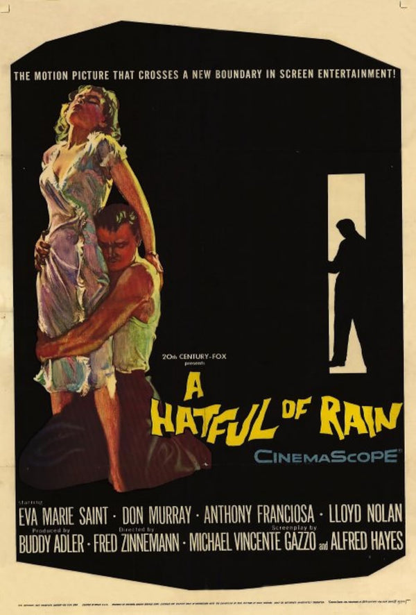 Hatful of Rain (1957) - Classic Drama Movie Poster Movie Poster | Film Wall Art Print