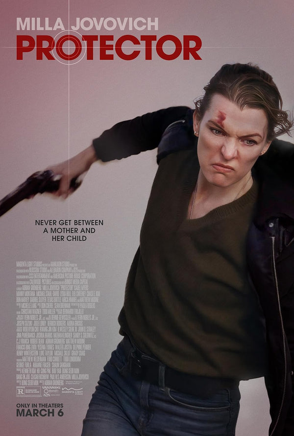 Protector (2025) - Epic Action, Crime, Drama Thriller Movie Poster | Film Wall Art Print
