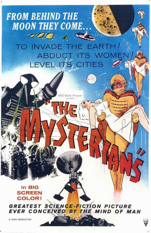 Mysterians (1957) – Classic Sci-Fi Action Movie Poster Movie Poster | Film Wall Art Print