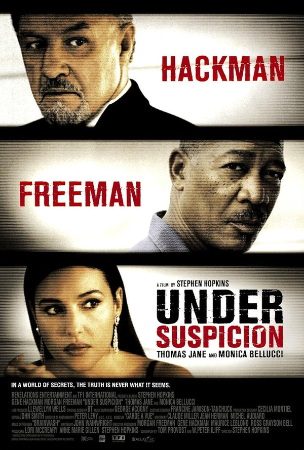 Under Suspicion (2000) - Crime Drama Thriller Poster | Mystery, Suspense Movie Poster | Film Wall Art Print