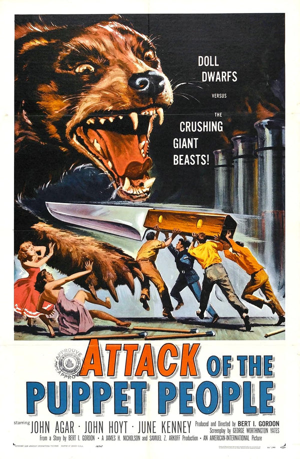 Attack of the Puppet People (1958) Movie Poster Movie Poster | Film Wall Art Print