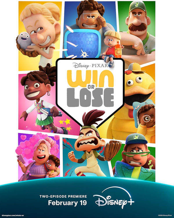 Win or Lose: Fun Family Animated Comedy Series Poster Movie Poster | Film Wall Art Print