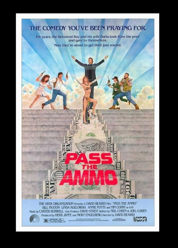 Pass the Ammo (1987) - Hilarious Comedy Drama Movie Movie Poster | Film Wall Art Print